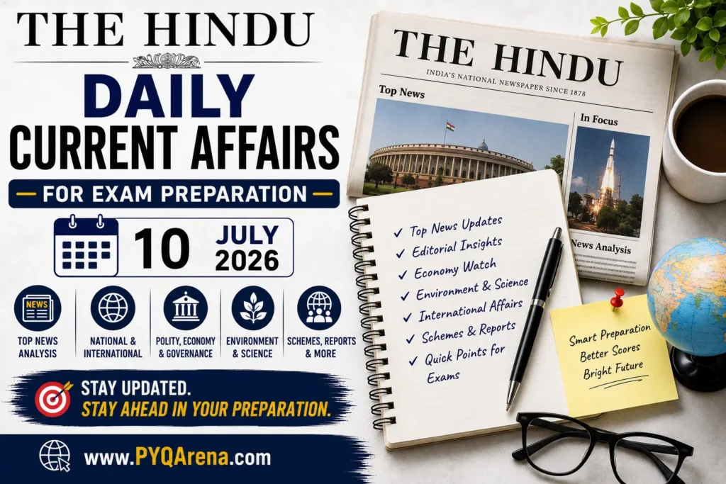 The Hindu Daily Current Affairs