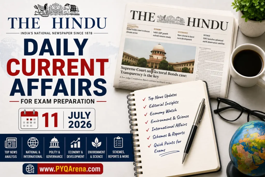 Daily Current Affairs from The Hindu