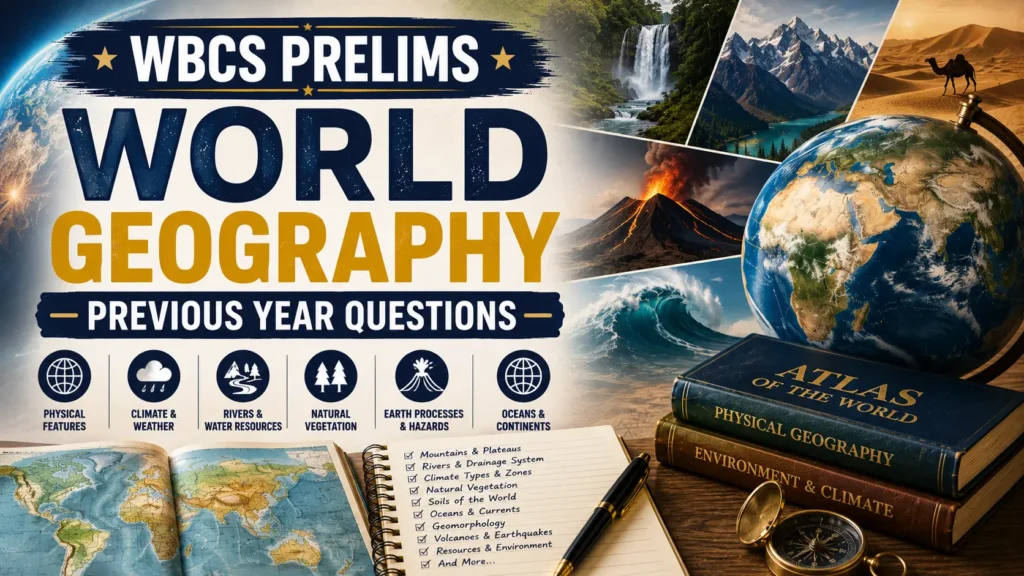 WBCS Prelims World Geography