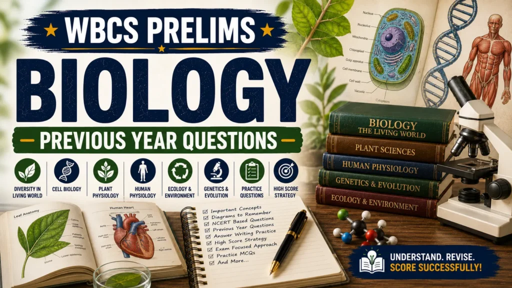 WBCS Prelims Biology