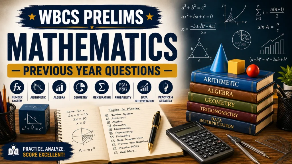 WBCS Prelims Mathematics