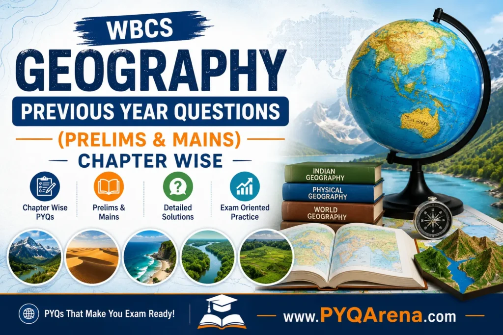 WBCS Geography Previous Year Questions