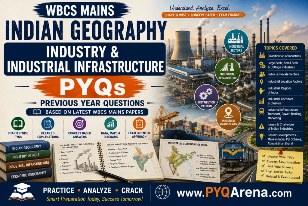 WBCS Mains Indian Geography Industry