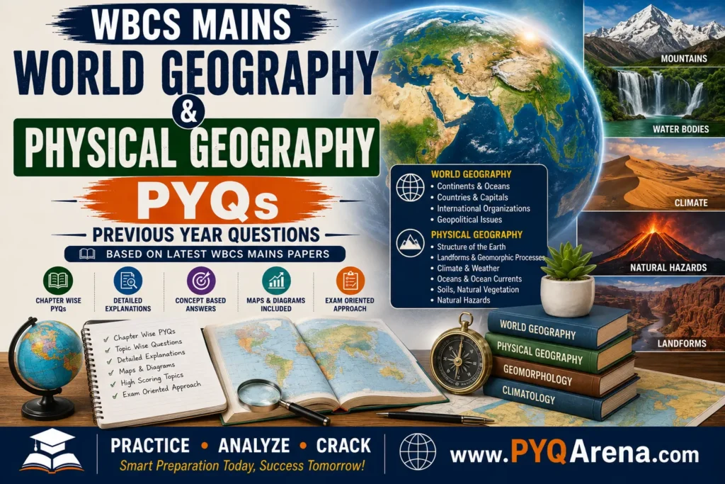 WBCS Mains World Geography & Physical Geography