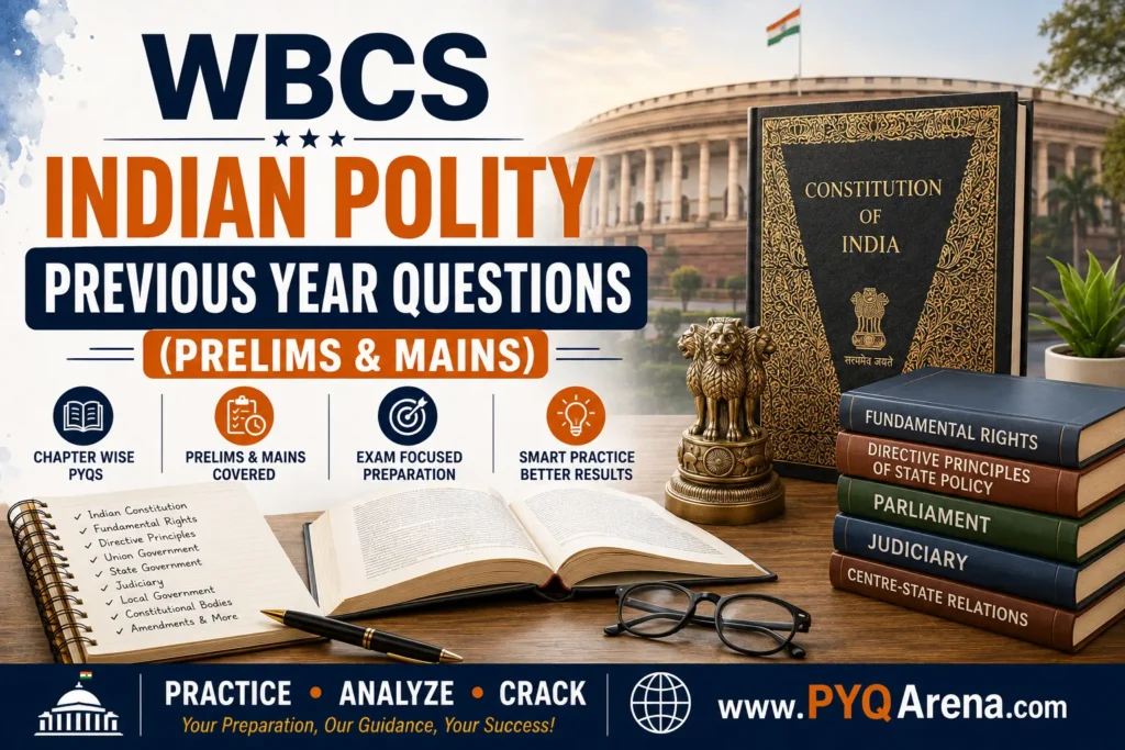 WBCS Indian Polity Previous Year Questions