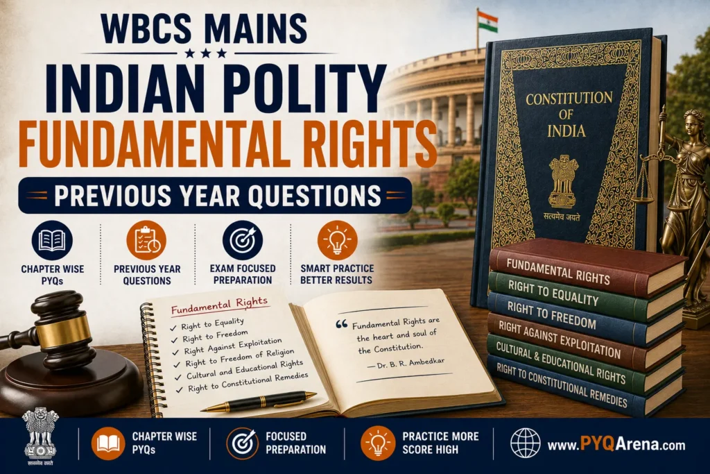 WBCS Mains Indian Polity Fundamental Rights