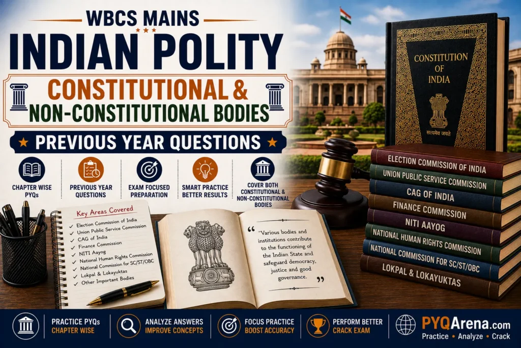 Indian Polity Constitutional & Non-Constitutional Bodies
