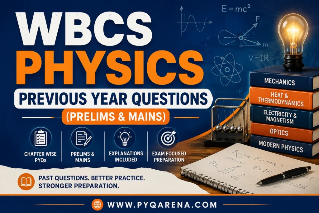 WBCS Physics Previous Year Questions