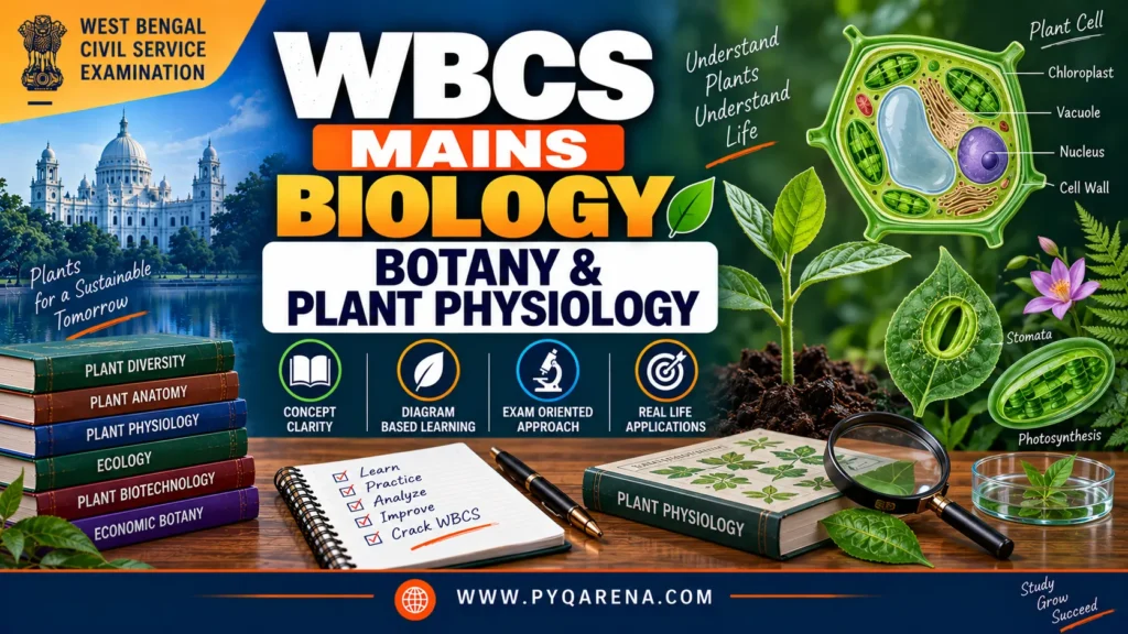 WBCS Mains Biology Botany & Plant Physiology