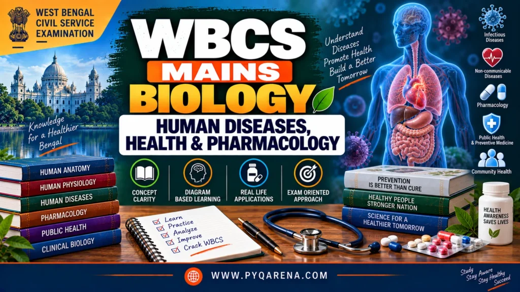 WBCS Mains Biology Human Diseases