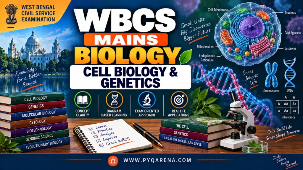 WBCS Mains Biology Cell Biology & Genetics