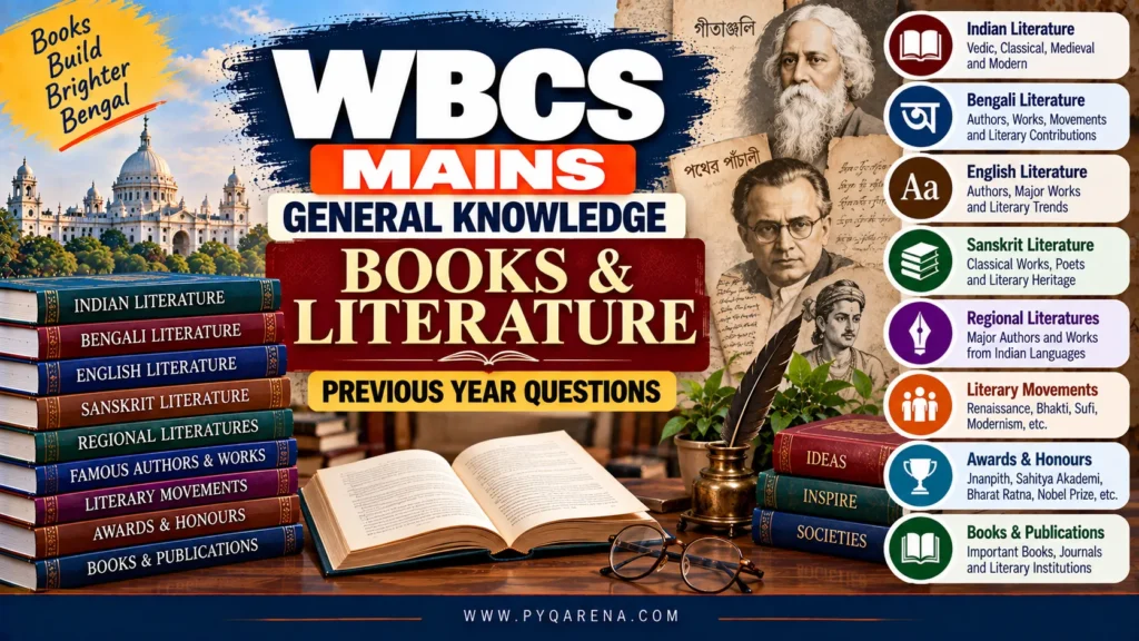 WBCS Mains General Knowledge Books & Literature
